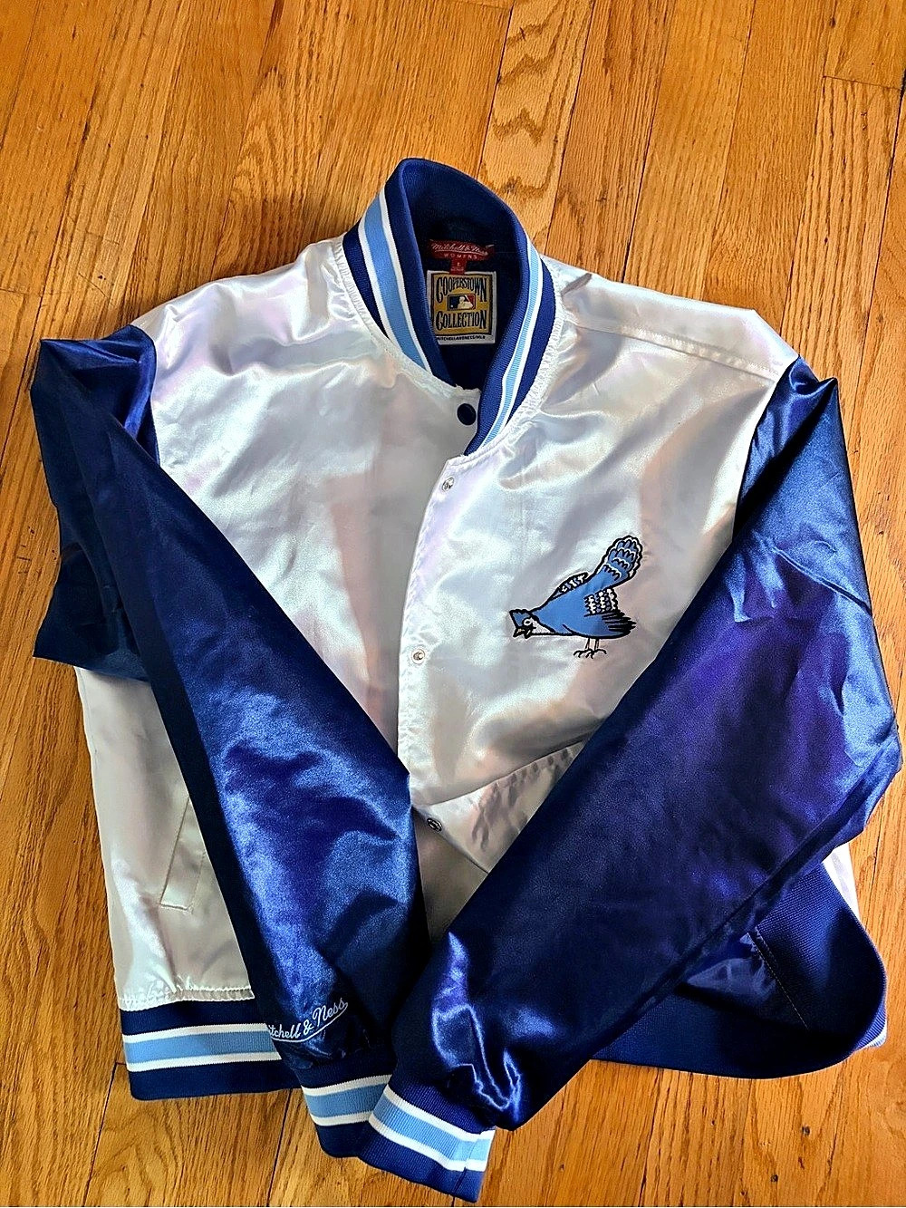 Mitchell & Ness Philadelphia Phillies Cooperstown Collection Satin Full-Snap